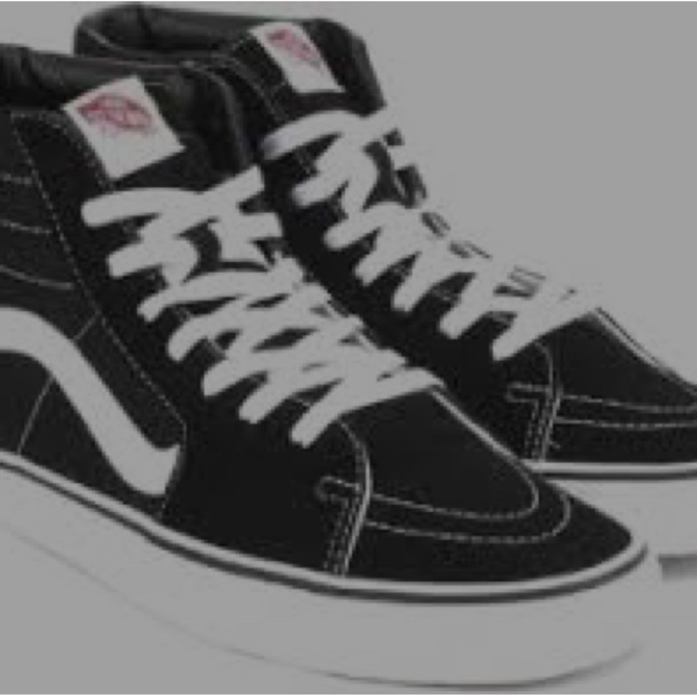 New Vans high tops size 6